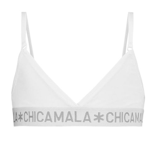 ChicaMala BASIC Triangle Top Wit Meisjes Ondergoed