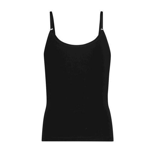 MuchachoMalo Meisjes Singlet Solid Zwart