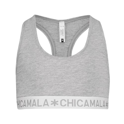ChicaMala BASIC Racerback Top Grijs Meisjes Ondergoed