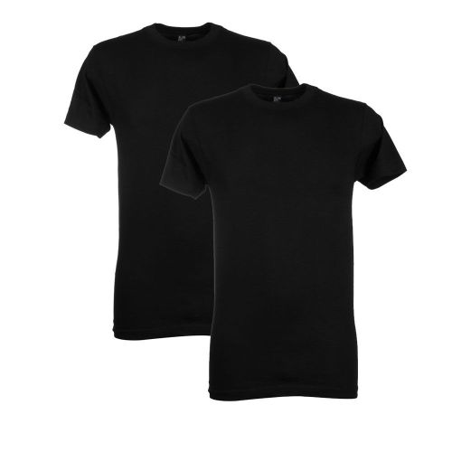 Alan Red T-Shirt Virginia 2Pack Zwart