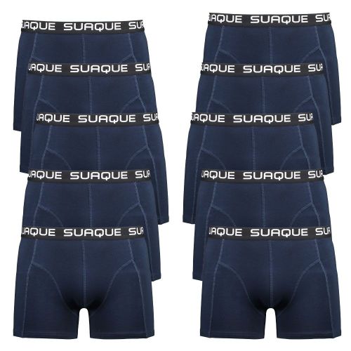 Suaque Navy Boxershorts 10 pack