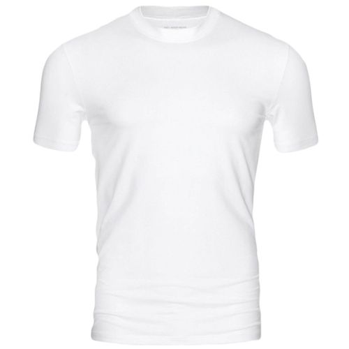 MEY Heren Olympic T-Shirt Crew Neck Wit Dry Cotton 46003