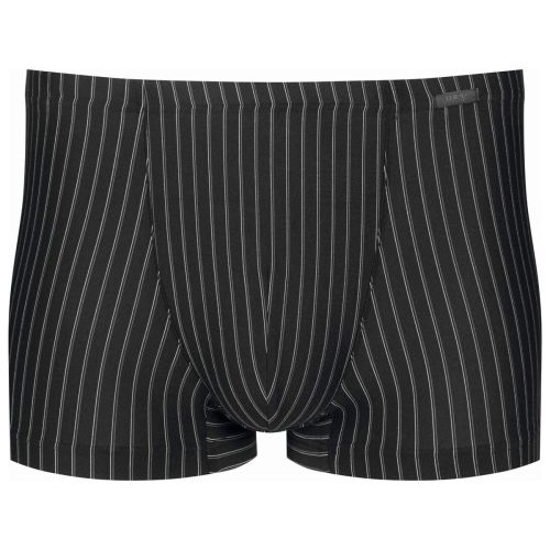 MEY Heren Cambridge Poly Shorty Boxer Zwart 62321