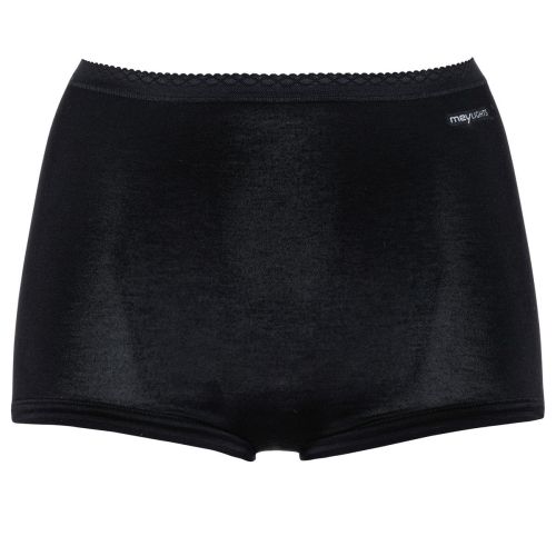 MEY Dames MEY Lights Panty Short Kant Zwart 89206