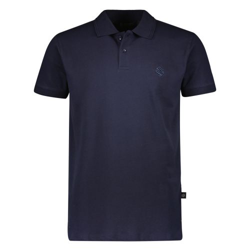 Gino Santi Heren Polo Pique Navy