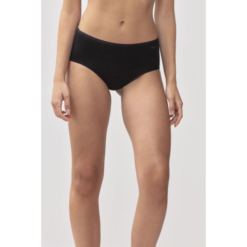 MEY Dames Taille-Slip zwart SERIE ORGANIC 29818