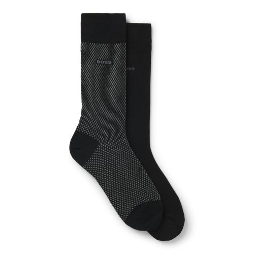Hugo Boss Dames en Heren Minipattern Sokken 3Pack 001