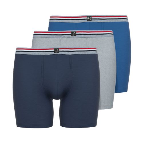 Bugatti Heren Long Pants Flexcity 3Pack Blue Mix