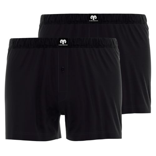 CeCeBa Heren Boxer Daytona 2pack Zwart