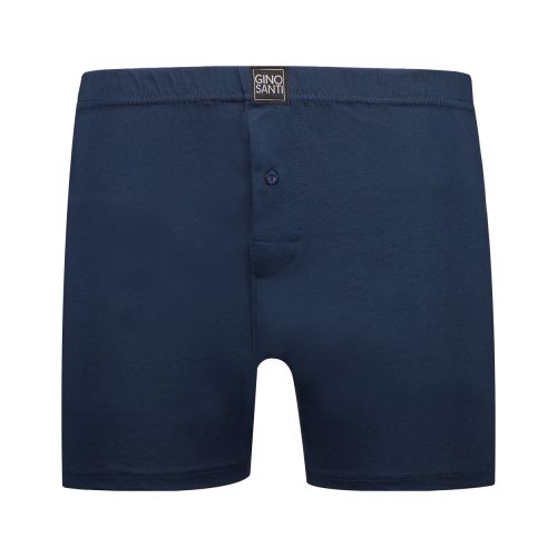 Klassieke navy blauwe boxershort 100% katoen