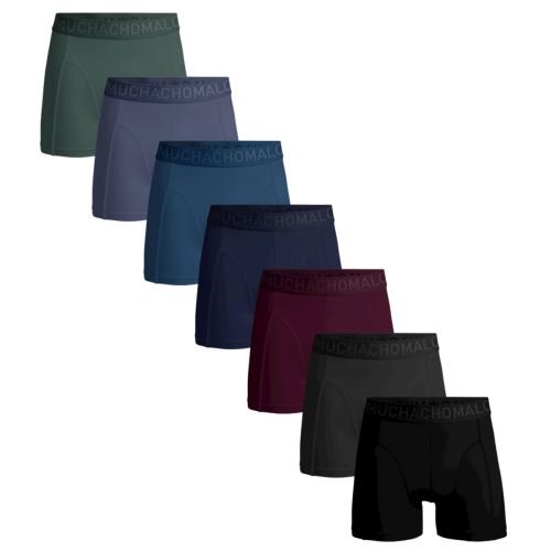 MuchachoMalo Hello Moonlight 7pack Light Cotton Solid 74 Heren Boxershorts