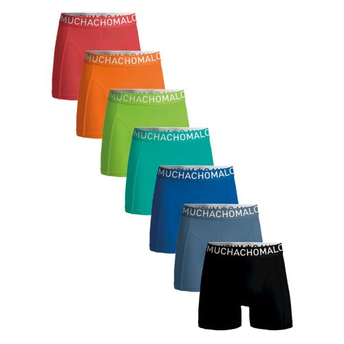 MuchachoMalo Heren Boxershorts 7Pack Hello Sunshine Light Cotton Solid 93