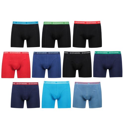 Giovanni Boxershorts Super Aanbieding QUEBEC 10pak Heren Ondergoed