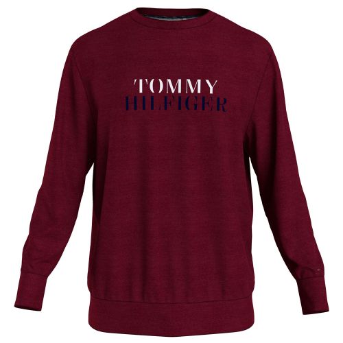 Tommy Hilfiger Ondergoed Track Top Red Letters