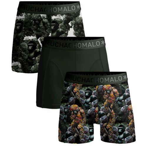 MuchachoMalo Heren Boxershorts 3Pack Gorilla