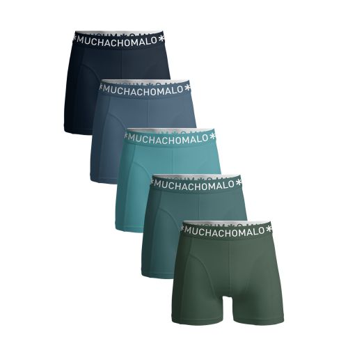 MuchachoMalo Heren Boxershorts 5Pack Solid 907