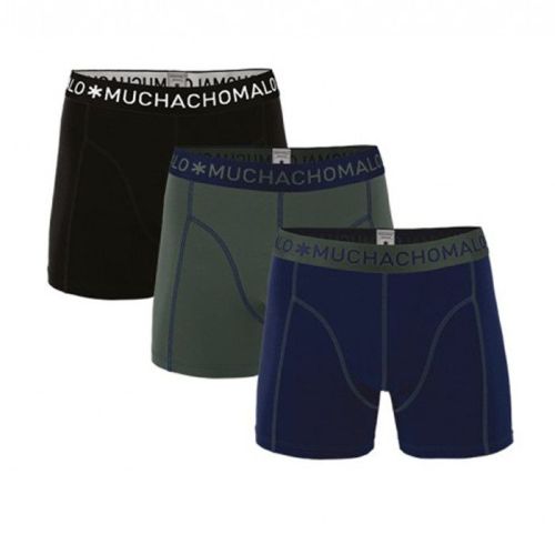 MuchachoMalo Deep Solid 186 3Pack Jongens Boxershorts