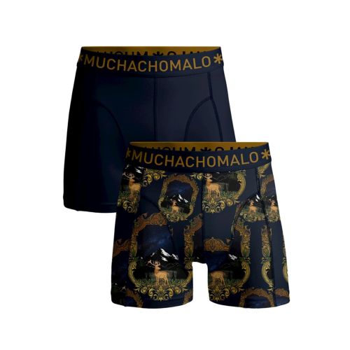 MuchachoMalo Cotton Modal Elk 2Pack Heren Boxershorts