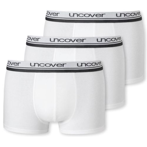 SCHIESSER Uncover Heren Boxershort 3Pack Wit