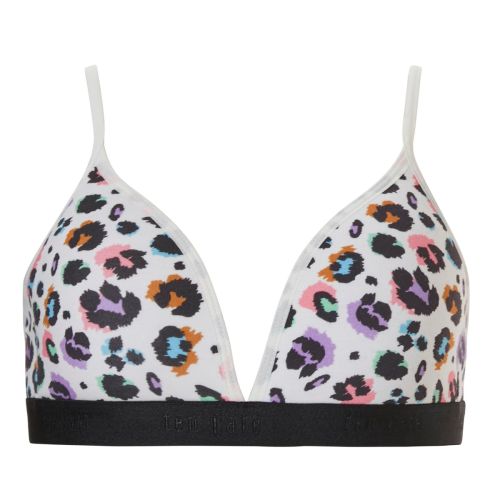 Ten Cate Meisjes Padded Bra Leopard Off White